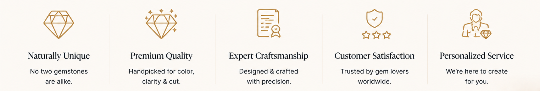 kanav gems why choose us banner